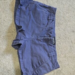 Express Navy Blue Shorts